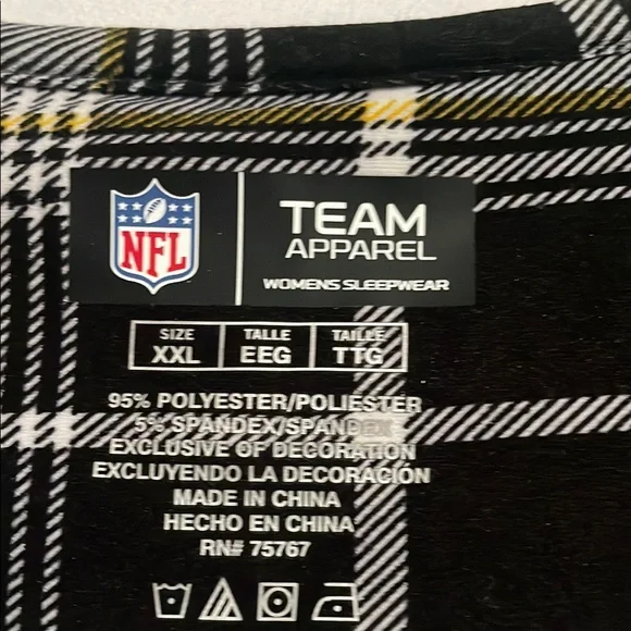 Steelers Plaid Long Sleeve Shirt - Picture 3 of 5